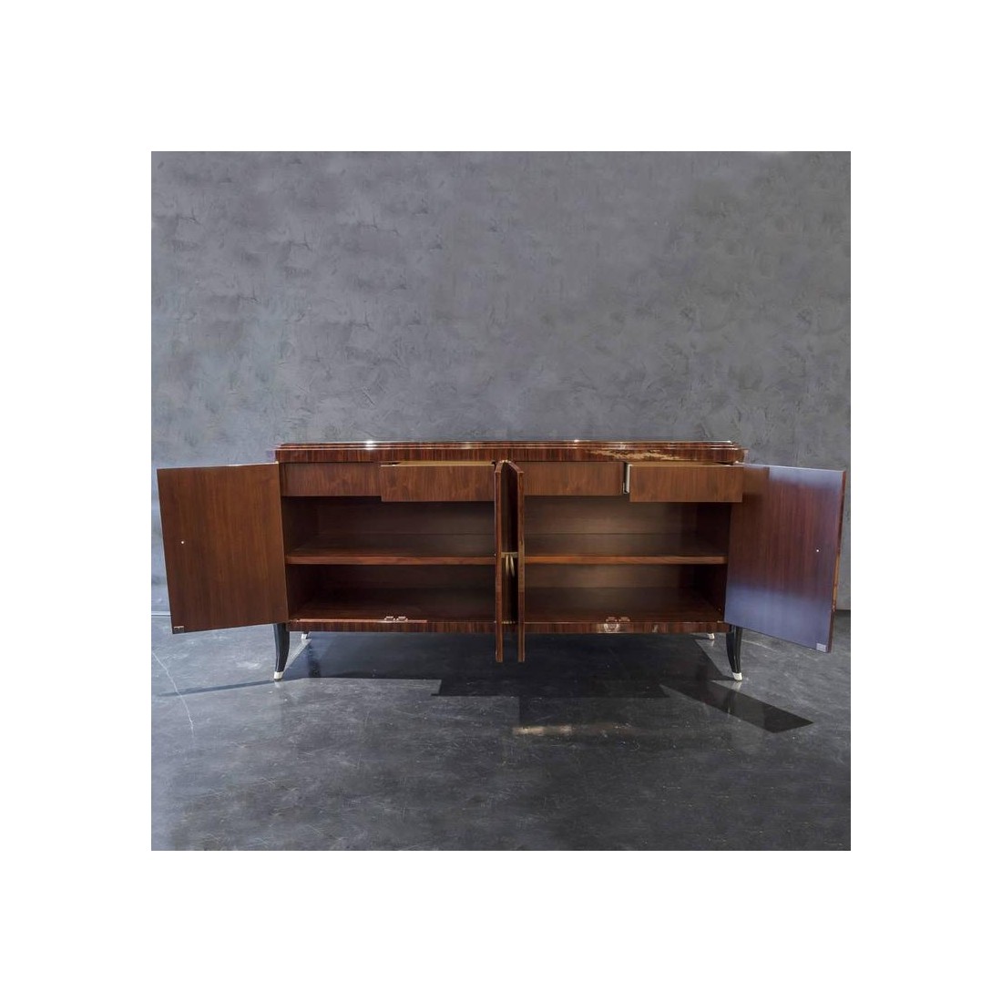 Р‘СѓС„РµС‚ Art Deco Inspired Indian Rosewood Sideboard