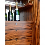 Р‘Р°СЂРЅС‹Р№ С€РєР°С„ Vermeil Deva Bar, Fabio Stal Pau Ferro Wood with Brass Details Fully Handmade