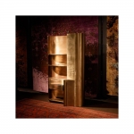 Р‘Р°СЂРЅС‹Р№ С€РєР°С„ Tall Brass Cabinet with an Art Deco Spirit and Functional Design