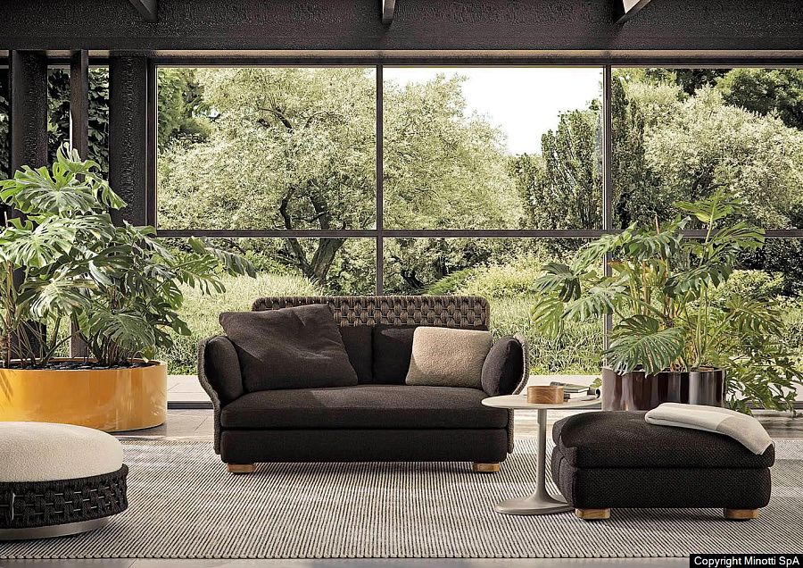 Банкетка Amii, дизайн Minotti