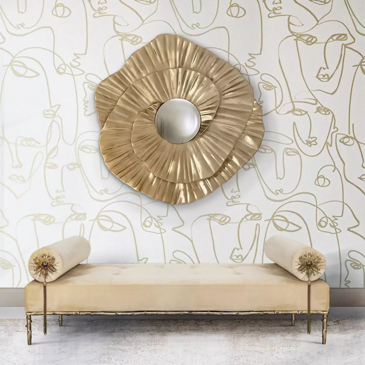 Банкетка Prive от KOKET, дизайн Boca do Lobo