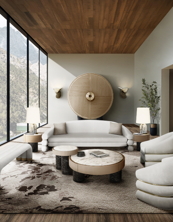 Банкетка TURNER от COVET HOUSE, дизайн Boca do Lobo