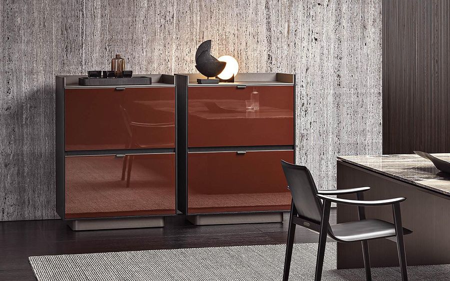 Барный шкаф Darren, дизайн Minotti