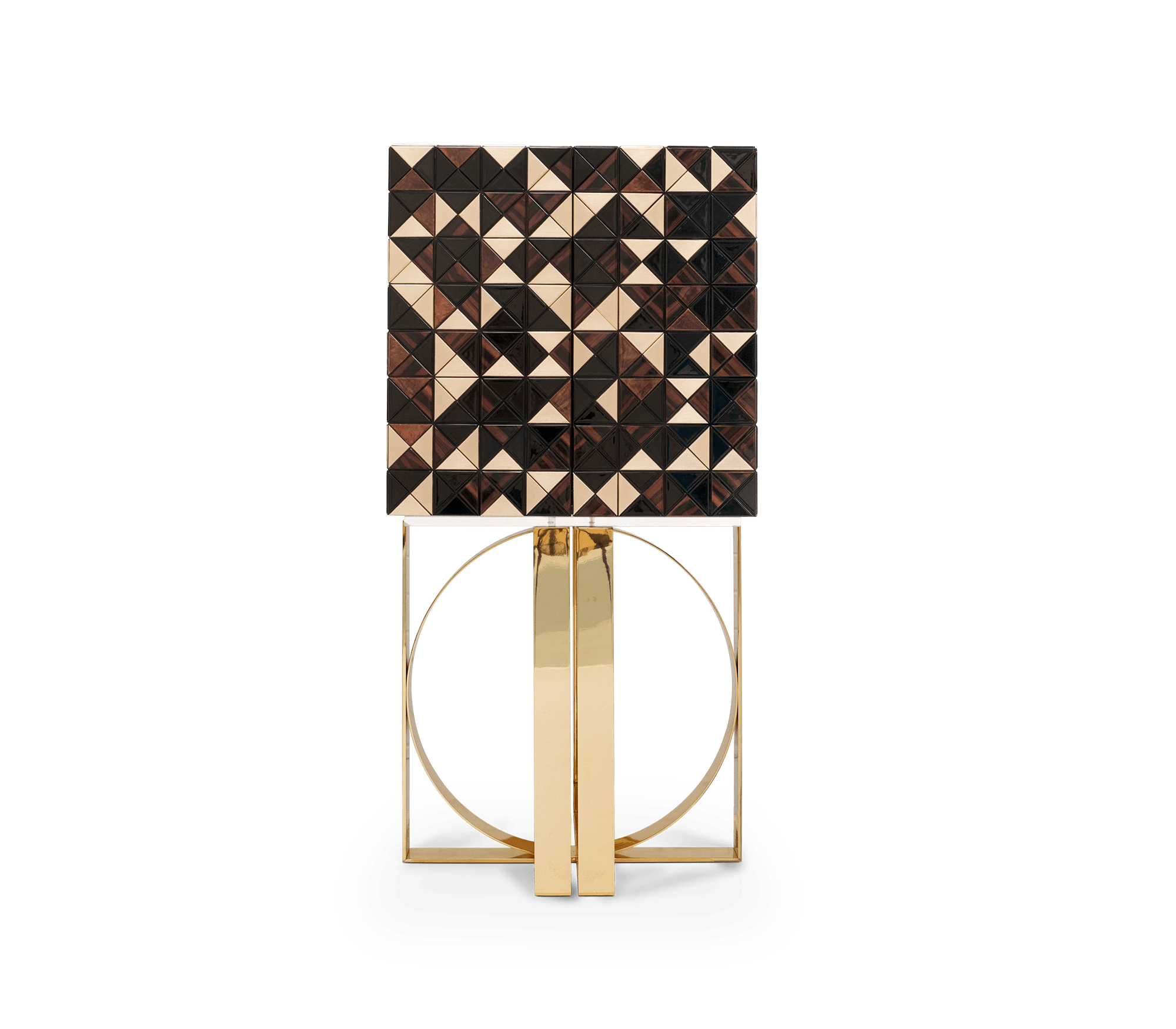 Барный шкаф PIXEL WALNUT CABINET, дизайн Boca do Lobo