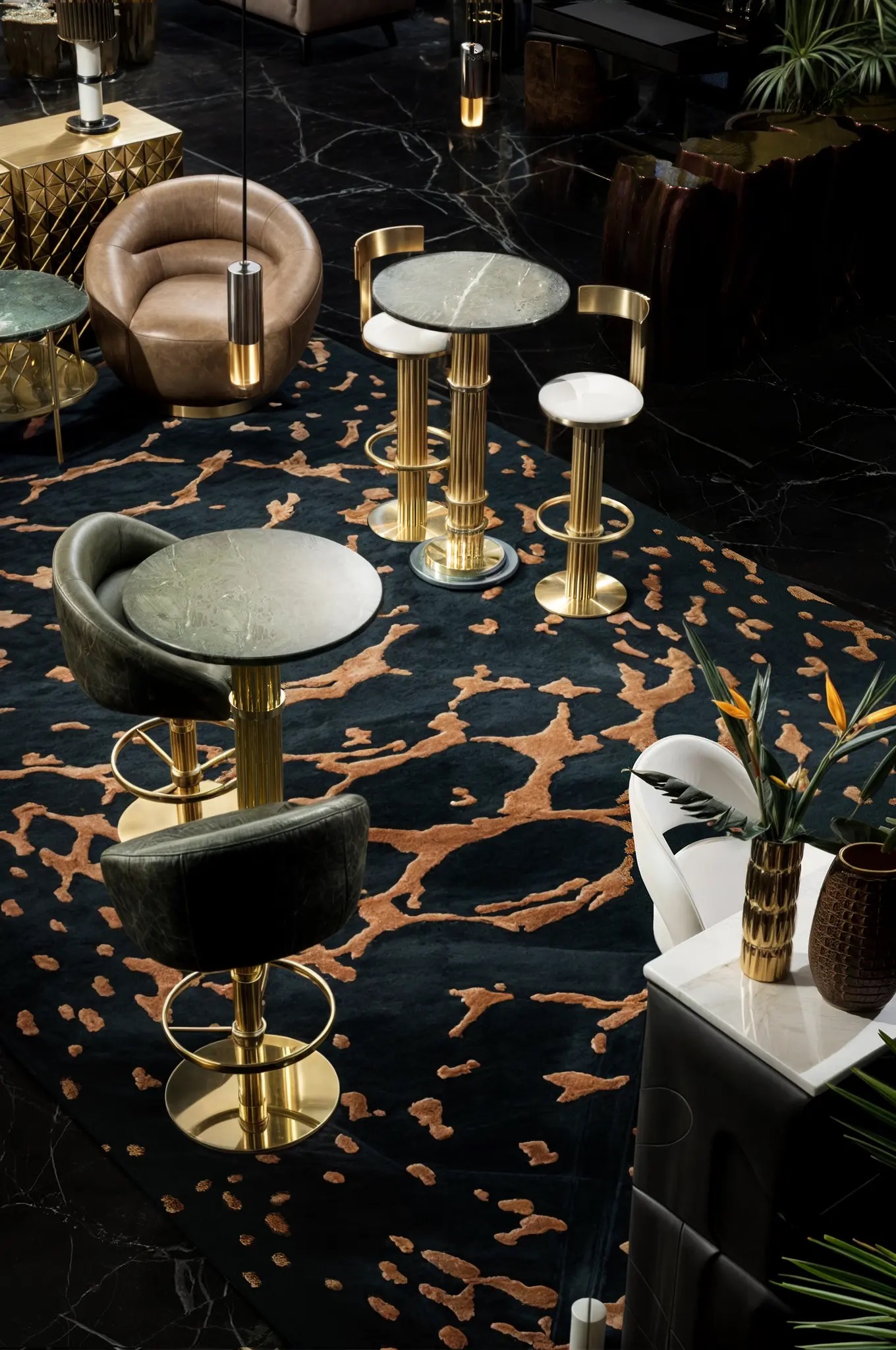 Барный стол Janis от ESSENTIAL HOME, дизайн Boca do Lobo