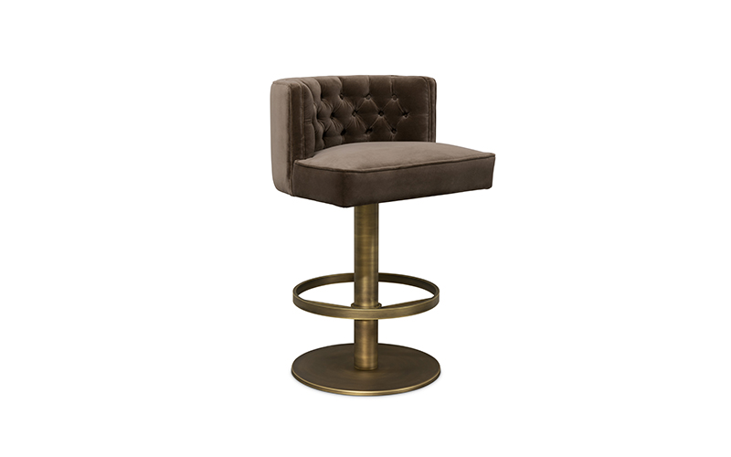 Барный стул BOURBON II от BRABBU, дизайн Boca do Lobo