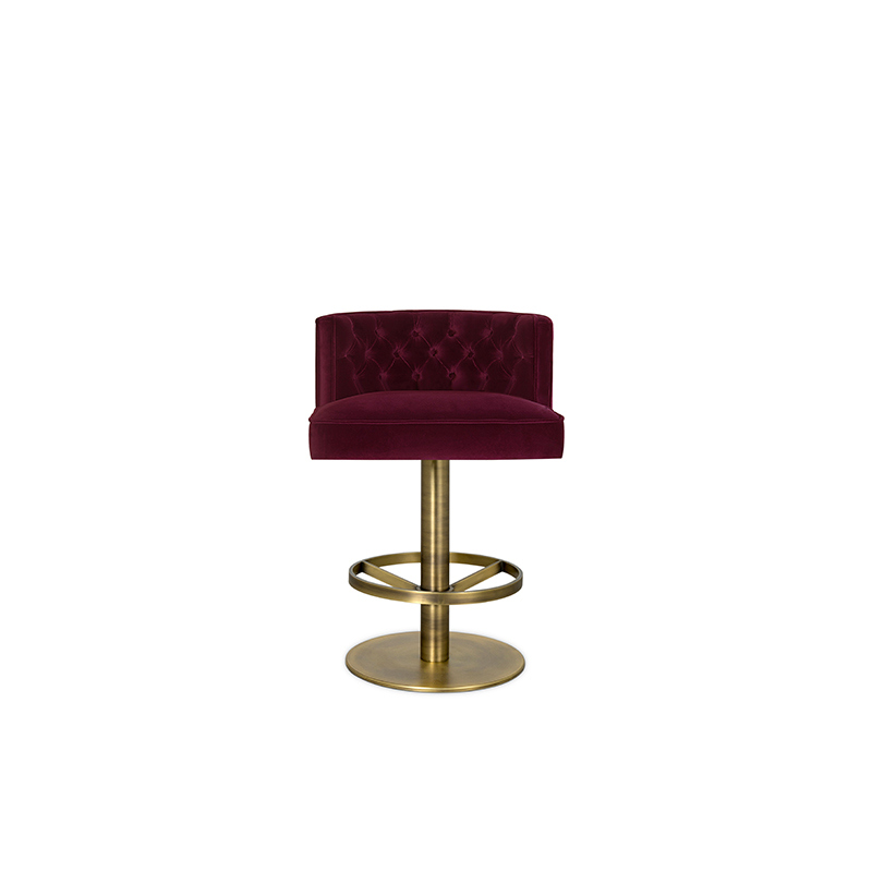 Барный стул BOURBON II от BRABBU, дизайн Boca do Lobo