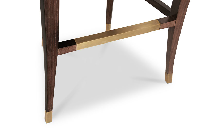 Барный стул BOURBON от BRABBU, дизайн Boca do Lobo