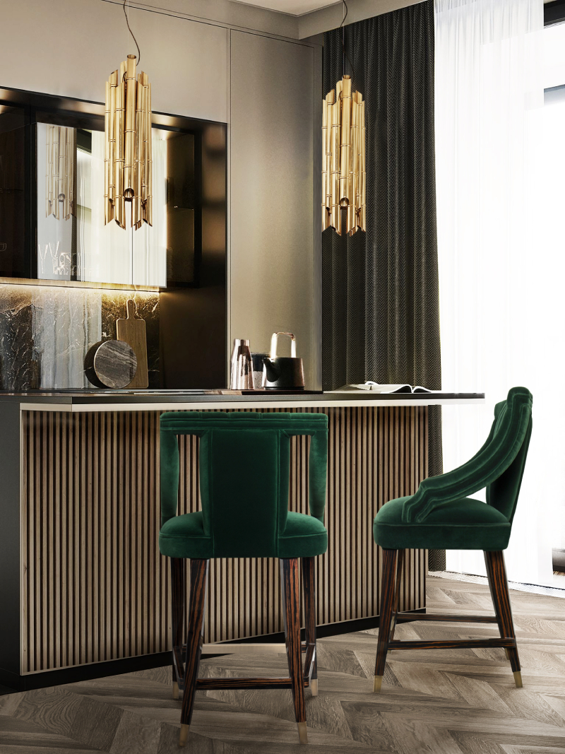 Барный стул CAYO от BRABBU, дизайн Boca do Lobo