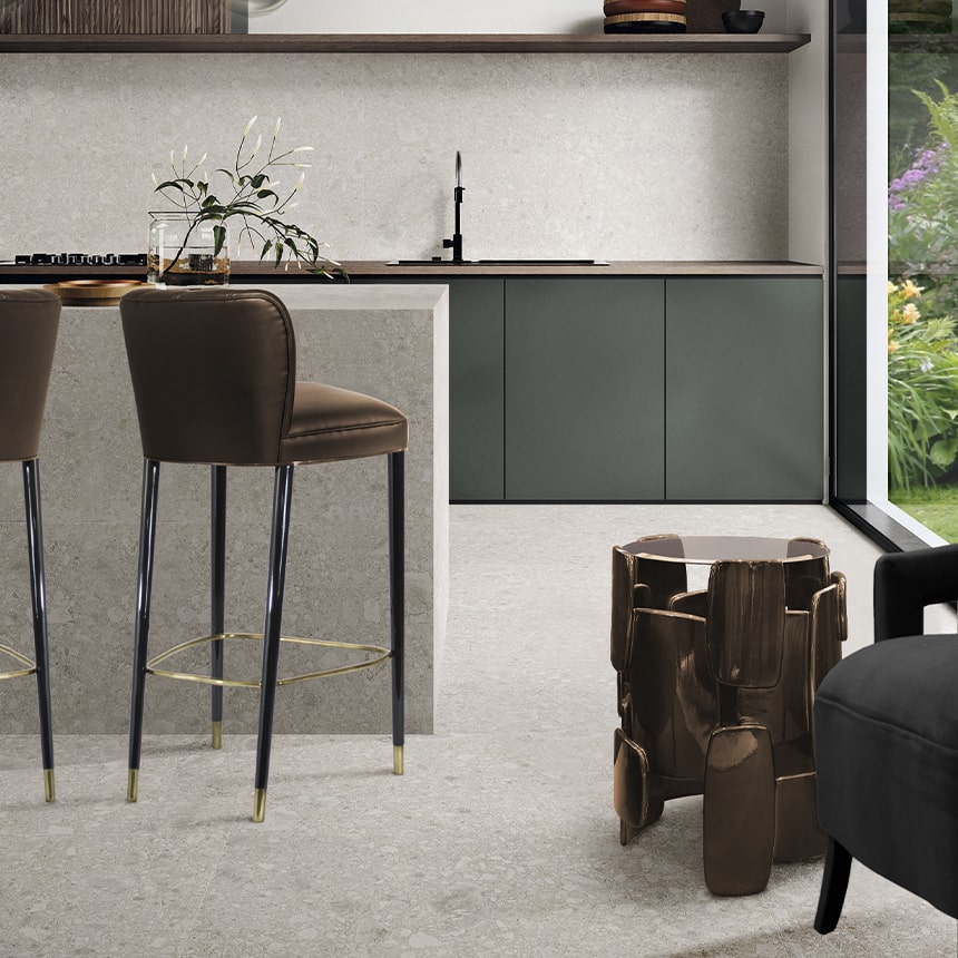 Барный стул DALYAN от BRABBU, дизайн Boca do Lobo