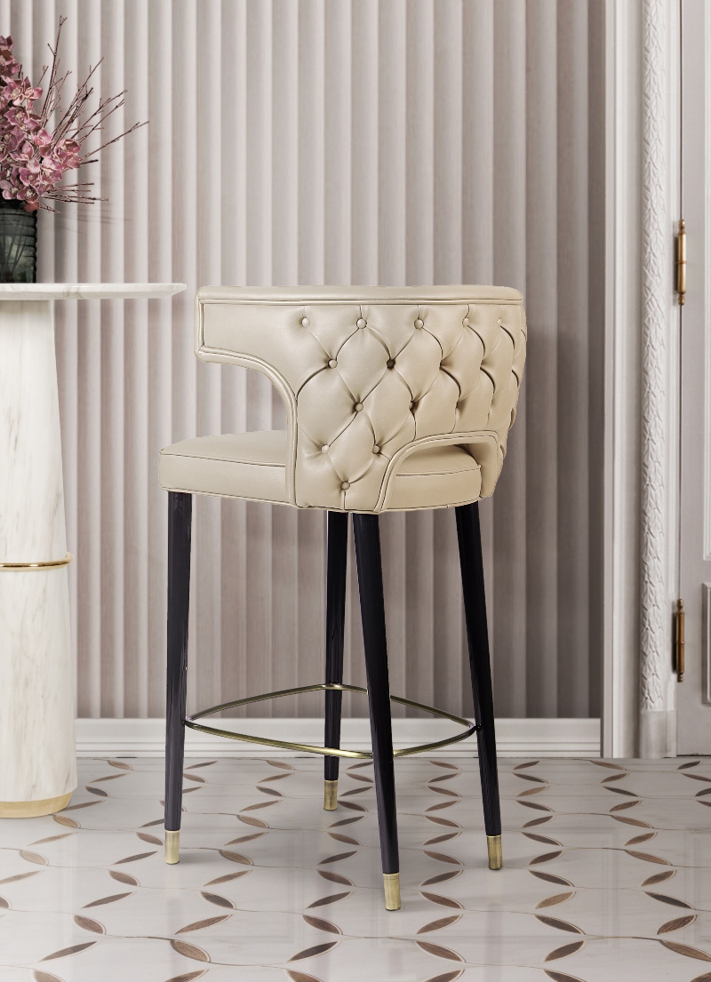 Барный стул KANSAS от BRABBU, дизайн Boca do Lobo