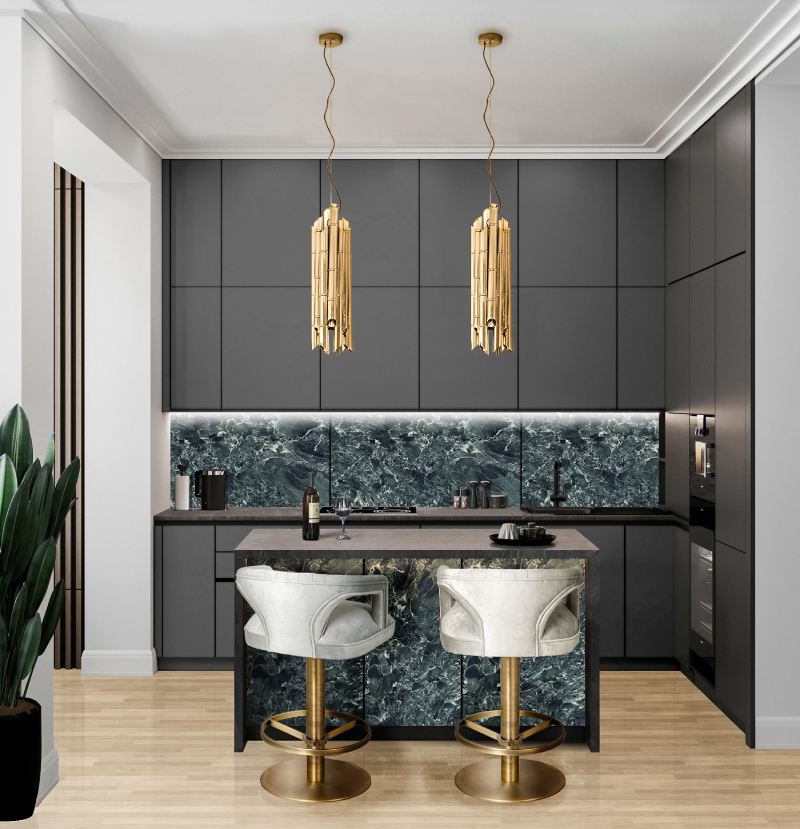 Барный стул KAROO II от BRABBU, дизайн Boca do Lobo