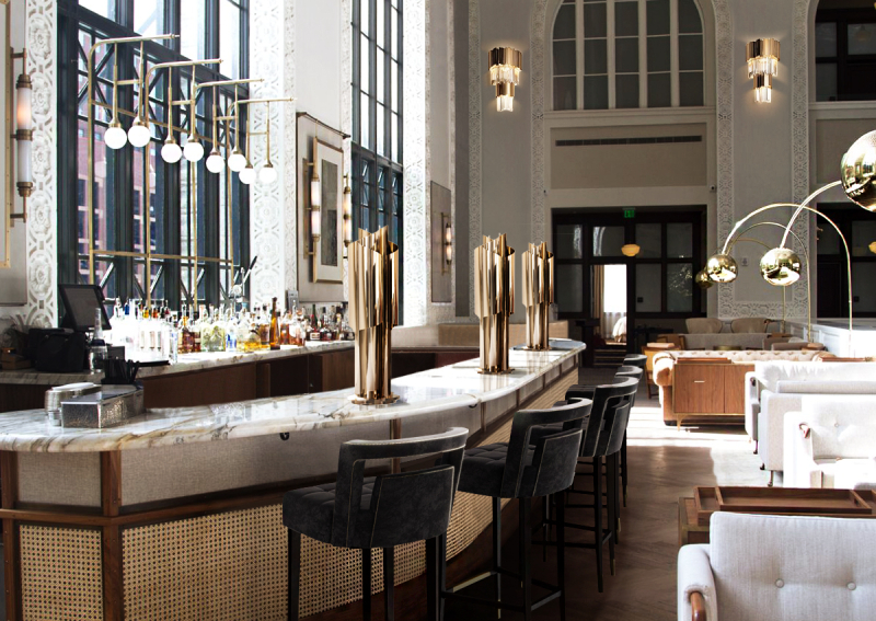 Барный стул NAJ от BRABBU, дизайн Boca do Lobo