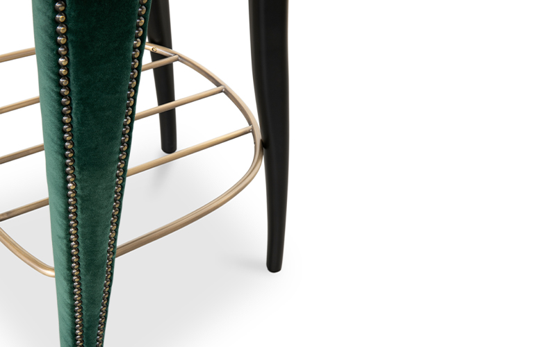 Барный стул TELLUS от BRABBU, дизайн Boca do Lobo