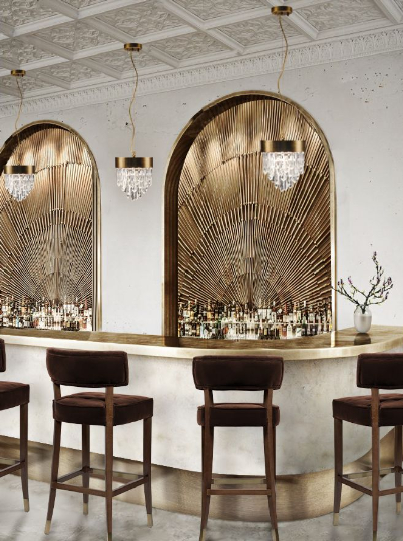 Барный стул ZULU от BRABBU, дизайн Boca do Lobo