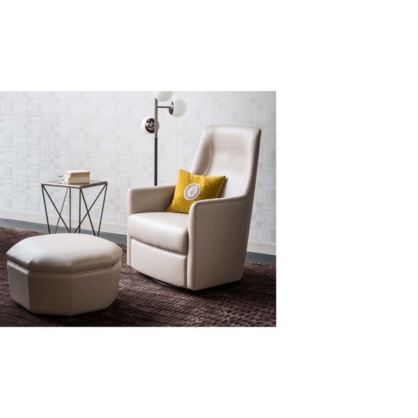 Кресло Albora Armchair and Ottoman, дизайн Trussardi Casa