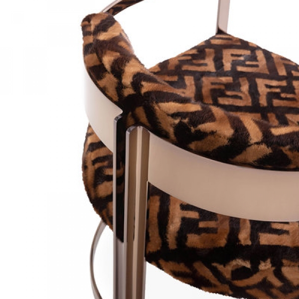 Кресло BRIGITTE FUR ARMCHAIR, дизайн Fendi Casa