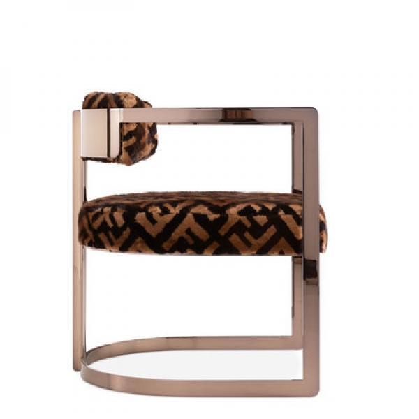 Кресло BRIGITTE FUR ARMCHAIR, дизайн Fendi Casa