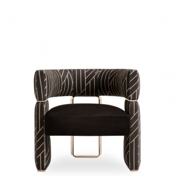 Кресло MARGARET BRACELET ARMCHAIR, дизайн Fendi Casa