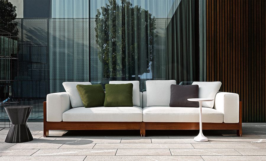 Диван Alisoni, дизайн Minotti