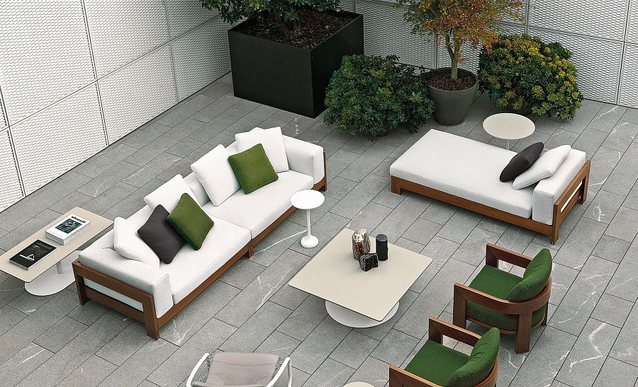 Диван Alisoni, дизайн Minotti