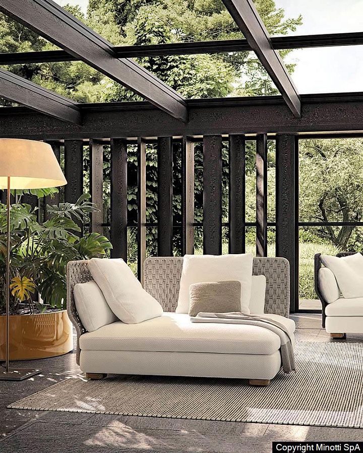 Диван Amii, дизайн Minotti