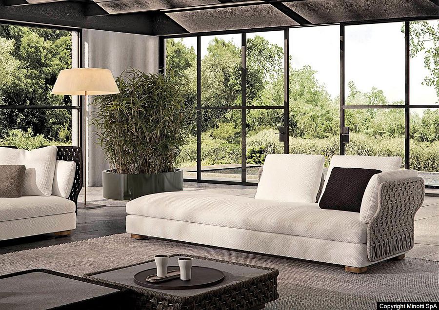 Диван Amii, дизайн Minotti