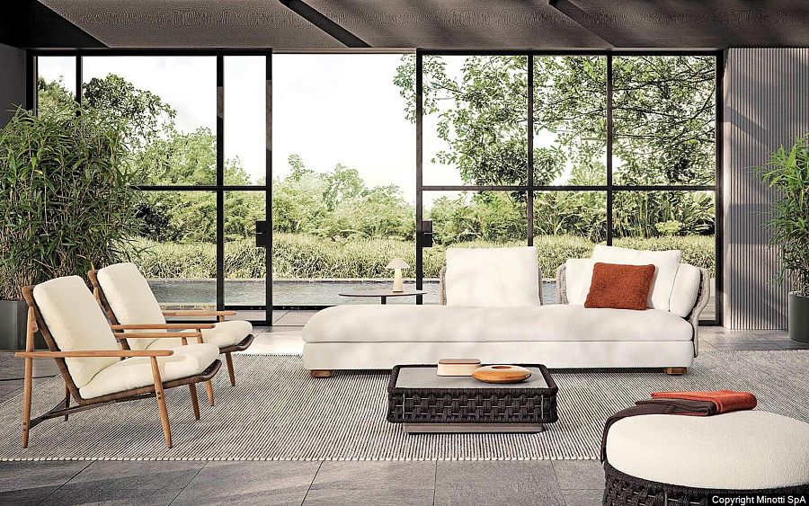 Диван Amii, дизайн Minotti