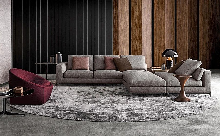 Диван Andersen, дизайн Minotti