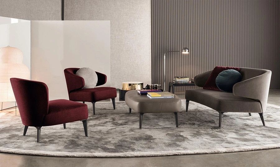 Диван Aston, дизайн Minotti