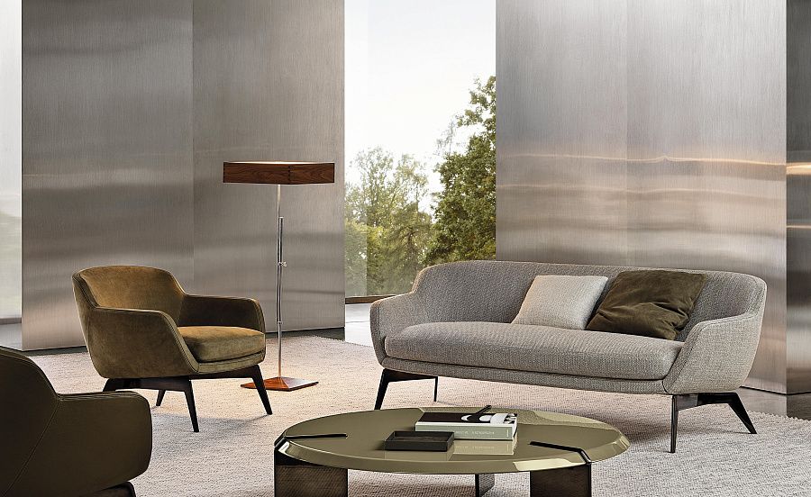 Диван Belt, дизайн Minotti