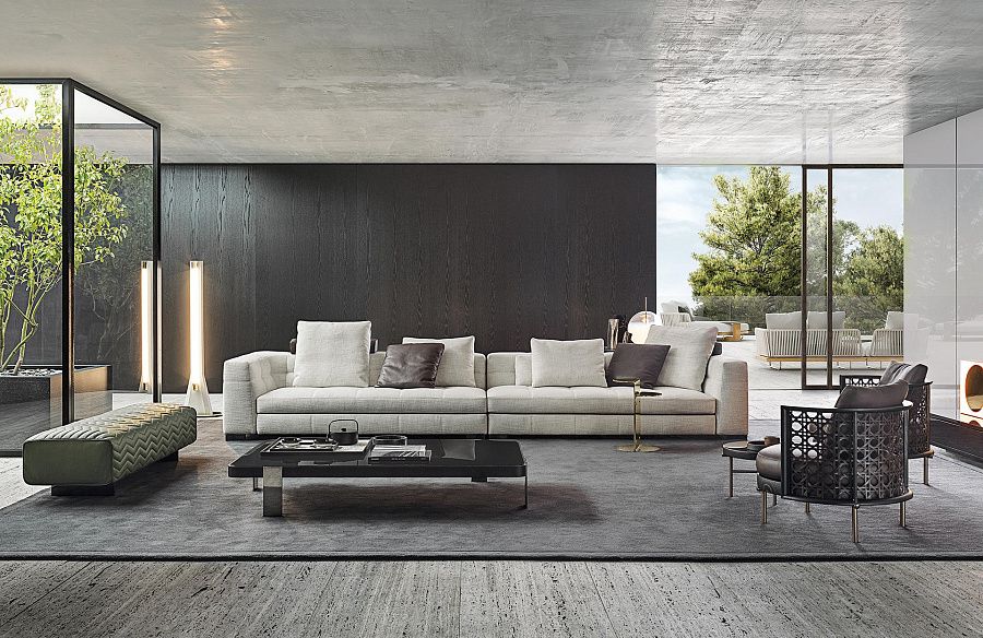Диван Blazer, дизайн Minotti