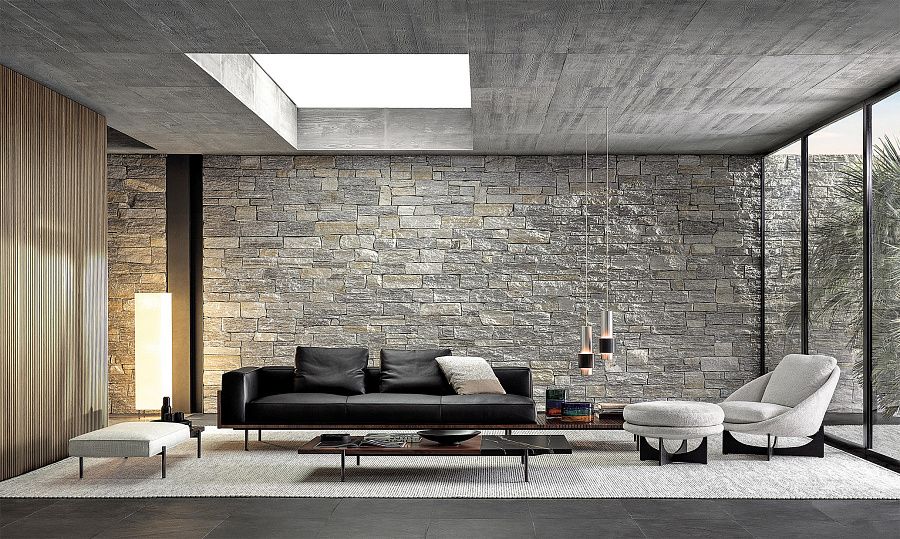Диван Brasilia, дизайн Minotti
