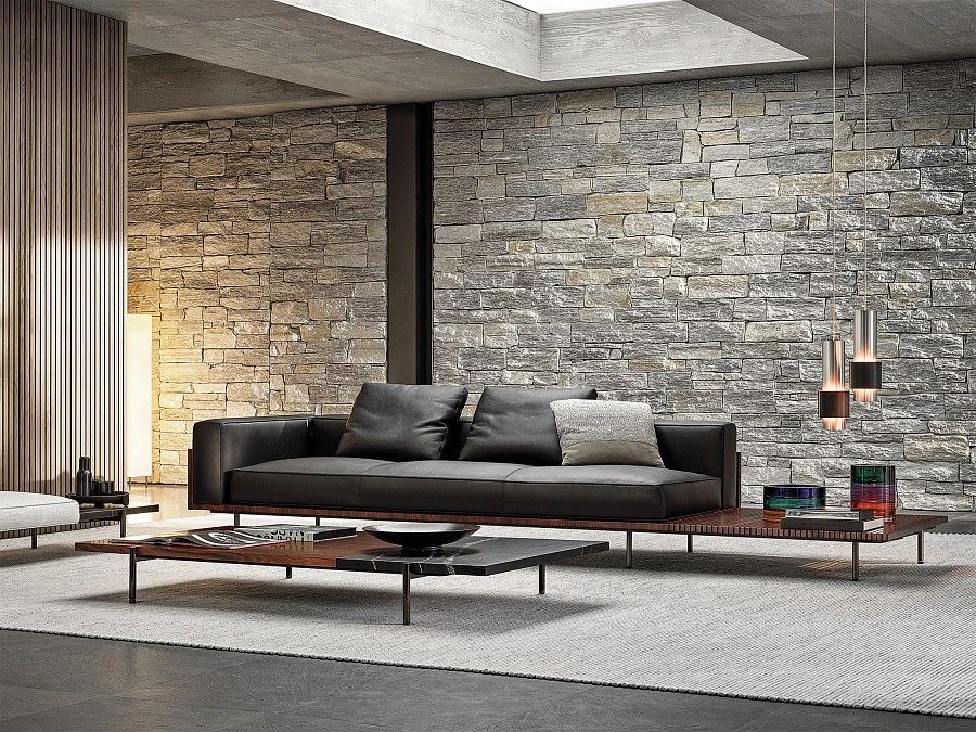 Диван Brasilia, дизайн Minotti