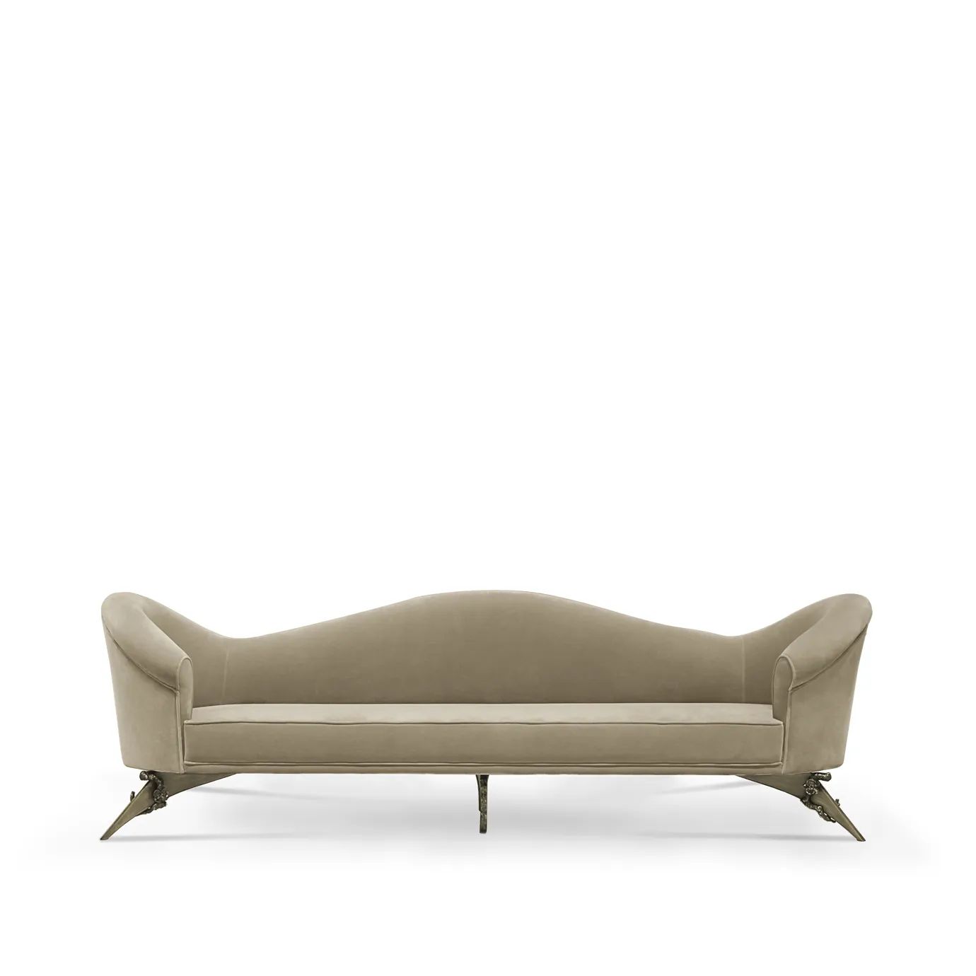 Диван Colette Floral Metal от KOKET, дизайн Boca do Lobo