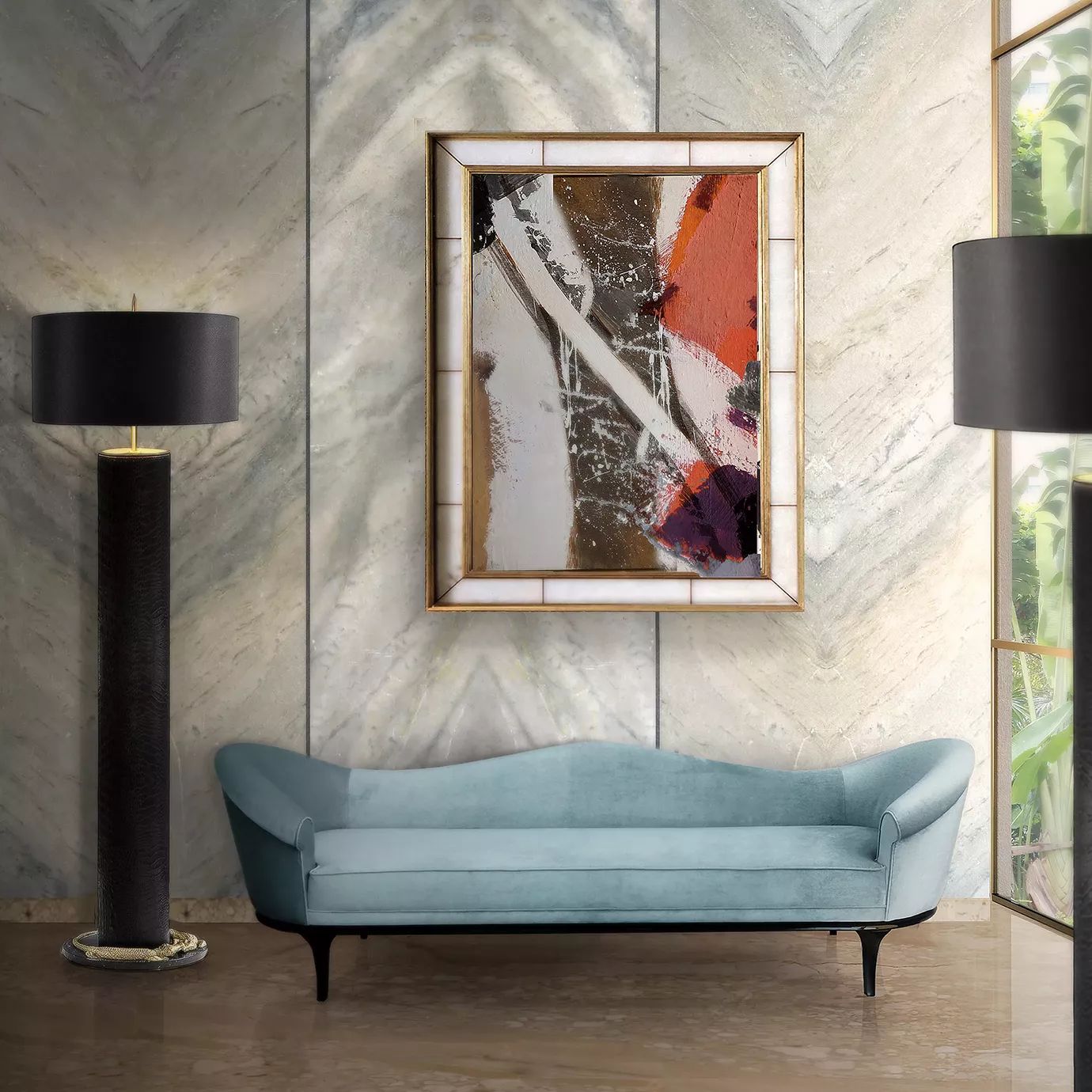 Диван Colette от KOKET, дизайн Boca do Lobo