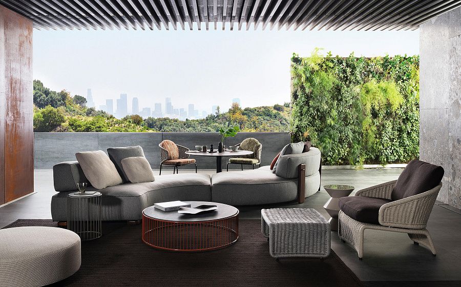 Диван Florida, дизайн Minotti