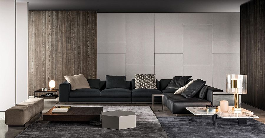 Диван Freeman, дизайн Minotti