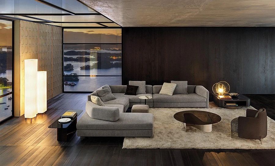 Диван Granville, дизайн Minotti