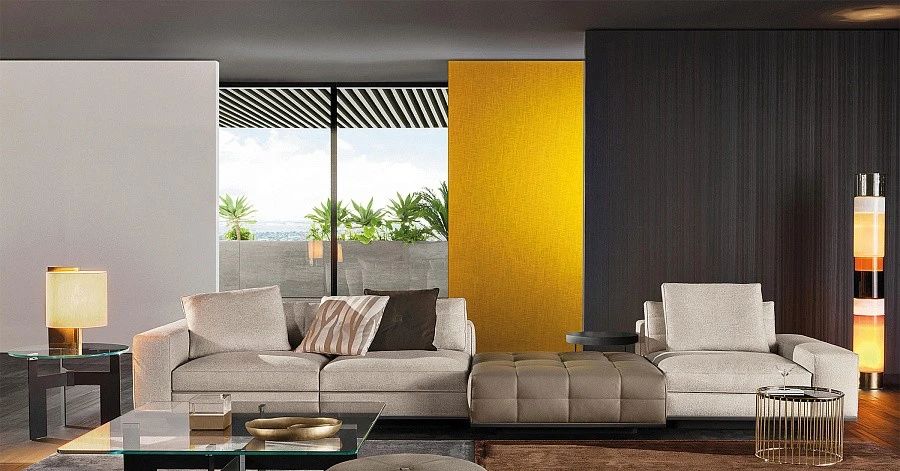 Диван Lawrence, дизайн Minotti