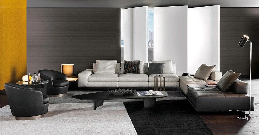 Диван Lawrence, дизайн Minotti