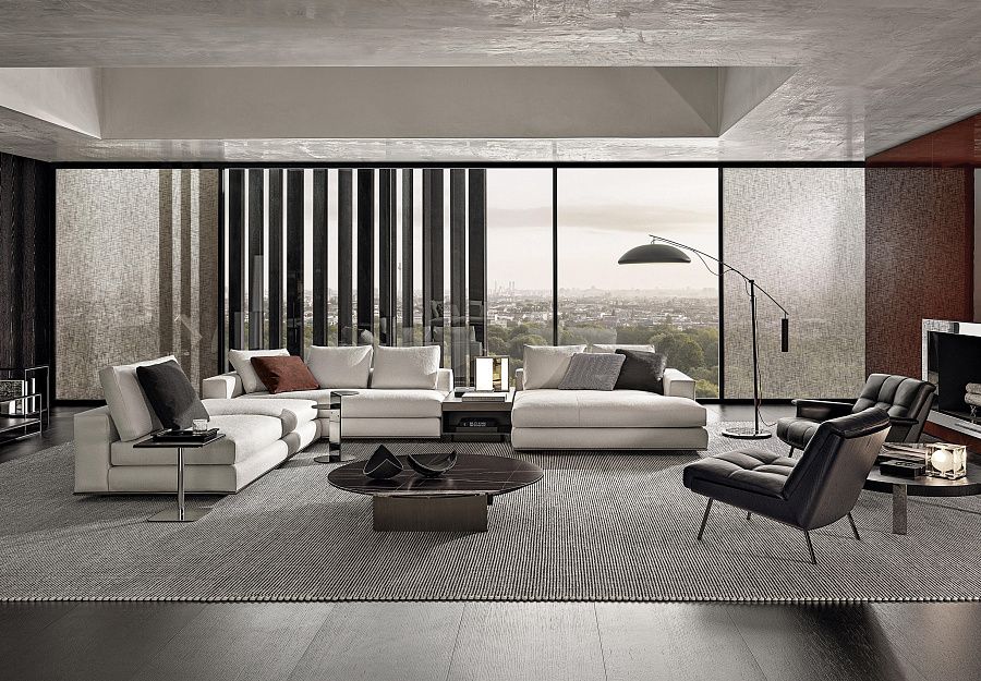 Диван Hamilton, дизайн Minotti