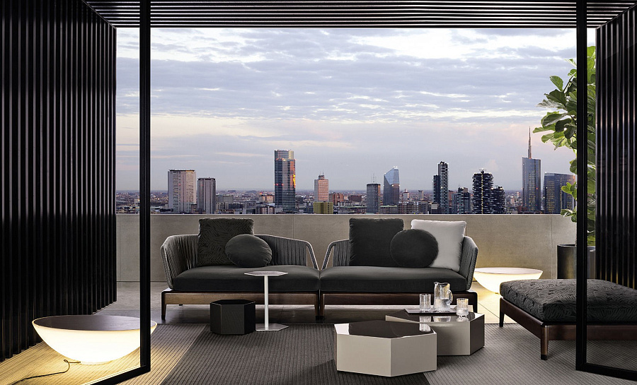 Диван Indiana, дизайн Minotti
