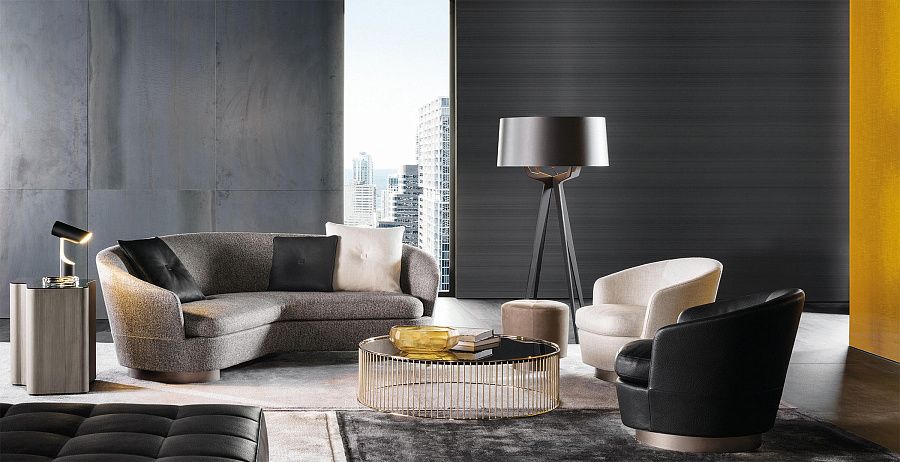 Диван Jacques, дизайн Minotti