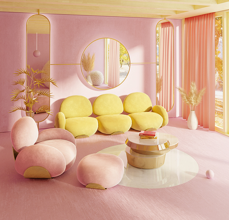 Диван Karlotta от ESSENTIAL HOME, дизайн Boca do Lobo