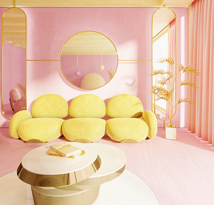 Диван Karlotta от ESSENTIAL HOME, дизайн Boca do Lobo