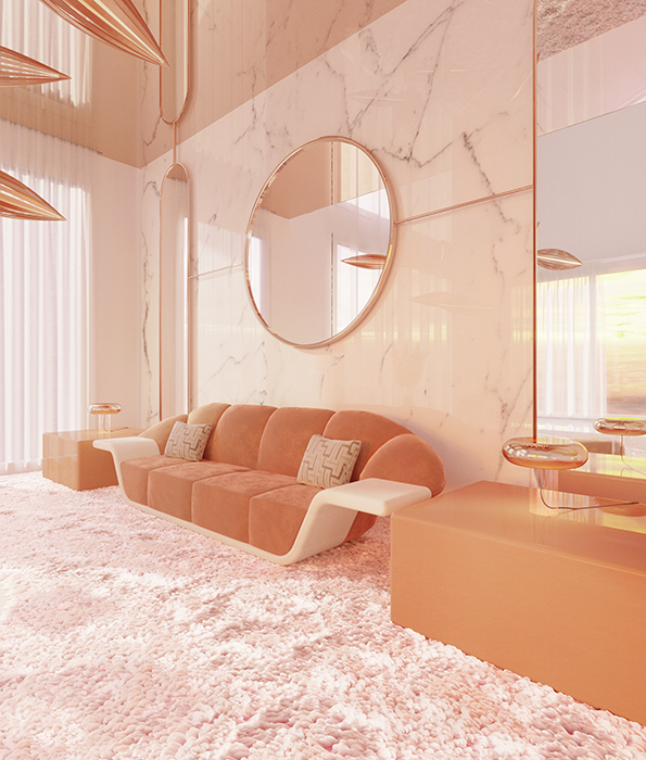 Диван Klaude от ESSENTIAL HOME, дизайн Boca do Lobo