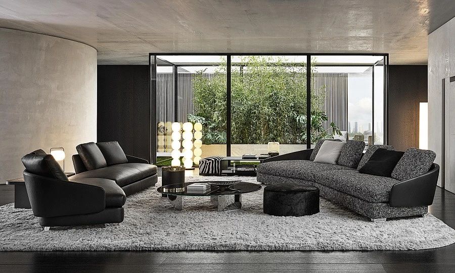 Диван Lawson small, дизайн Minotti