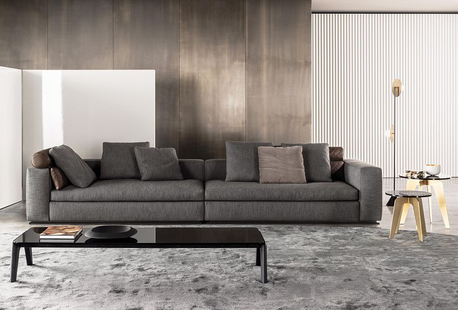 Диван Leonard, дизайн Minotti