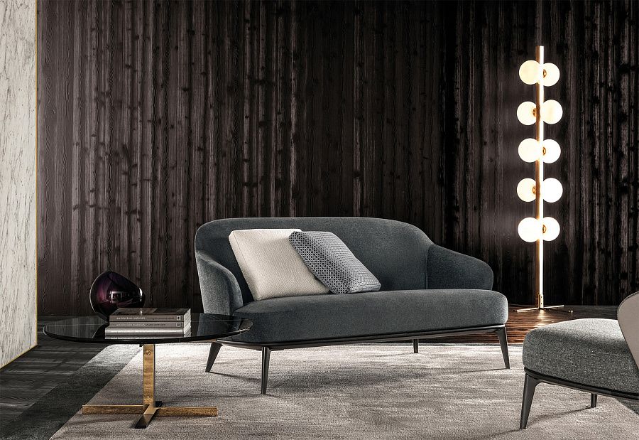 Диван Leslie, дизайн Minotti